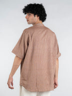 Clay Line Handloom Kurta