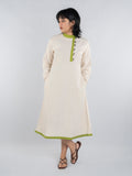 Green Trail Handspun and Handwoven Kora Dress